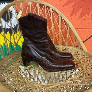 Vintage Italian Leather Boots